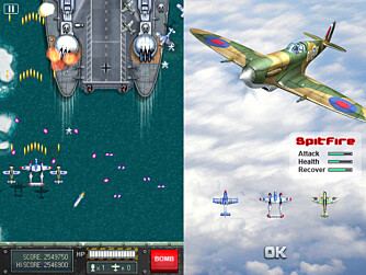 iFIGHTER: Dette spillet er inspirert av gamle arkade-klassikere, og dreier seg enkelt og greit om å skyte ned bad guys. iFIGHTER: Dette spillet er inspirert av gamle arkade-klassikere, og dreier seg enkelt og greit om å skyte ned bad guys.