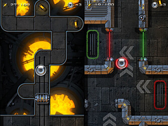 DARK NEBULA: Her skal du balansere en kule gjennom forskjellige baner. DARK NEBULA: Her skal du balansere en kule gjennom forskjellige baner.