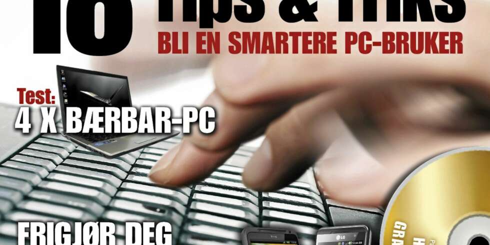 I SALG NÅ: HjemmePC nr. 9 (september) er i salg nå. Stor test av handsfri ti lmobilen, test av bærare PC-er og 18 sider med tips og triks. I SALG NÅ: HjemmePC nr. 9 (september) er i salg nå. Stor test av handsfri ti lmobilen, test av bærare PC-er og 18 sider med tips og triks.