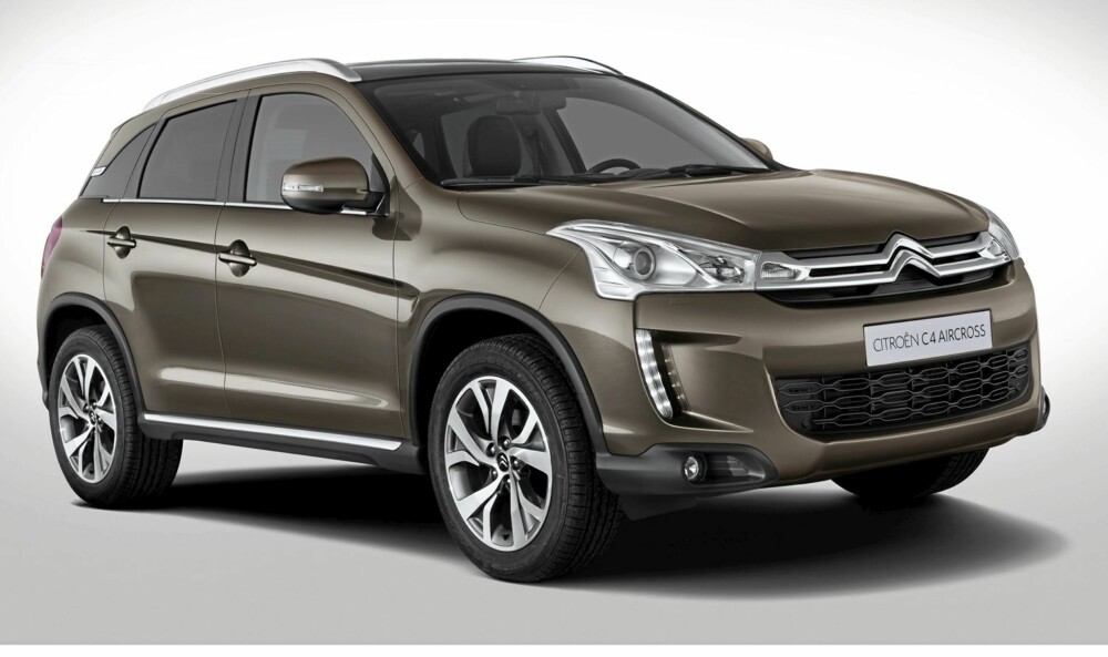 CROSSOVER: Som Peugeot 4008 er Aircross en såkalt crossover-modell. CROSSOVER: Som Peugeot 4008 er Aircross en såkalt crossover-modell.
