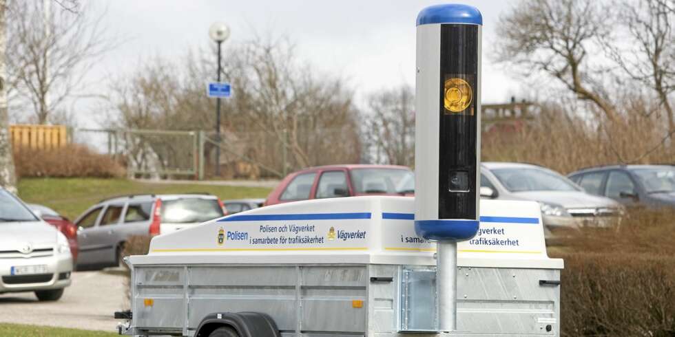 MOBIL: Sverige har benyttet mobile fartskameraer som dette i flere år. Foto: Trafikverket. MOBIL: Sverige har benyttet mobile fartskameraer som dette i flere år. Foto: Trafikverket.