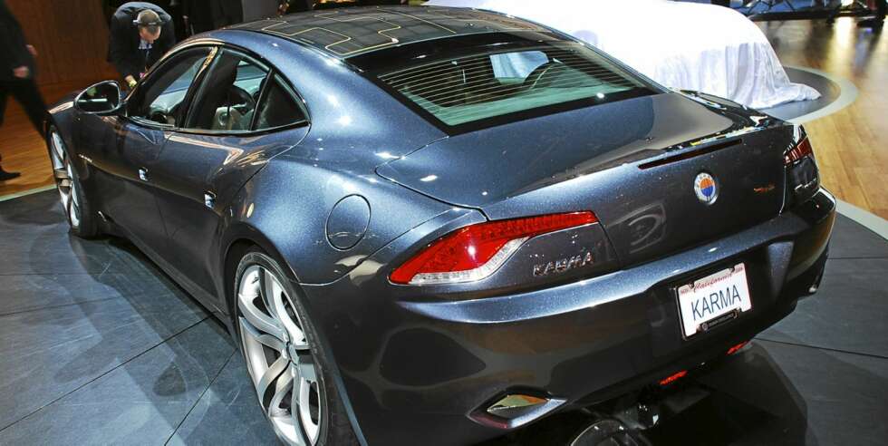 LUKSUSHYBRID: Fisker Karma. LUKSUSHYBRID: Fisker Karma.