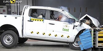 BEST: Ingen pickup-er er sikrere enn Ford Ranger, ifølge EuroNCAP. BEST: Ingen pickup-er er sikrere enn Ford Ranger, ifølge EuroNCAP.
