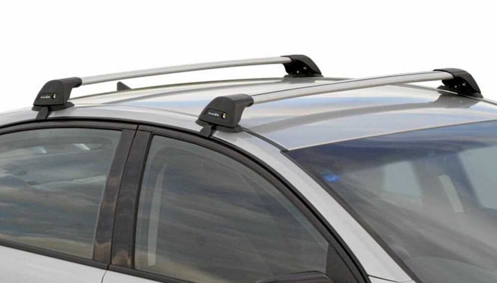 AERODYNAMISK: Whispbar-stativet er utformet for å forhindre den irriterende plystringen mange takstativer sliter med. AERODYNAMISK: Whispbar-stativet er utformet for å forhindre den irriterende plystringen mange takstativer sliter med.