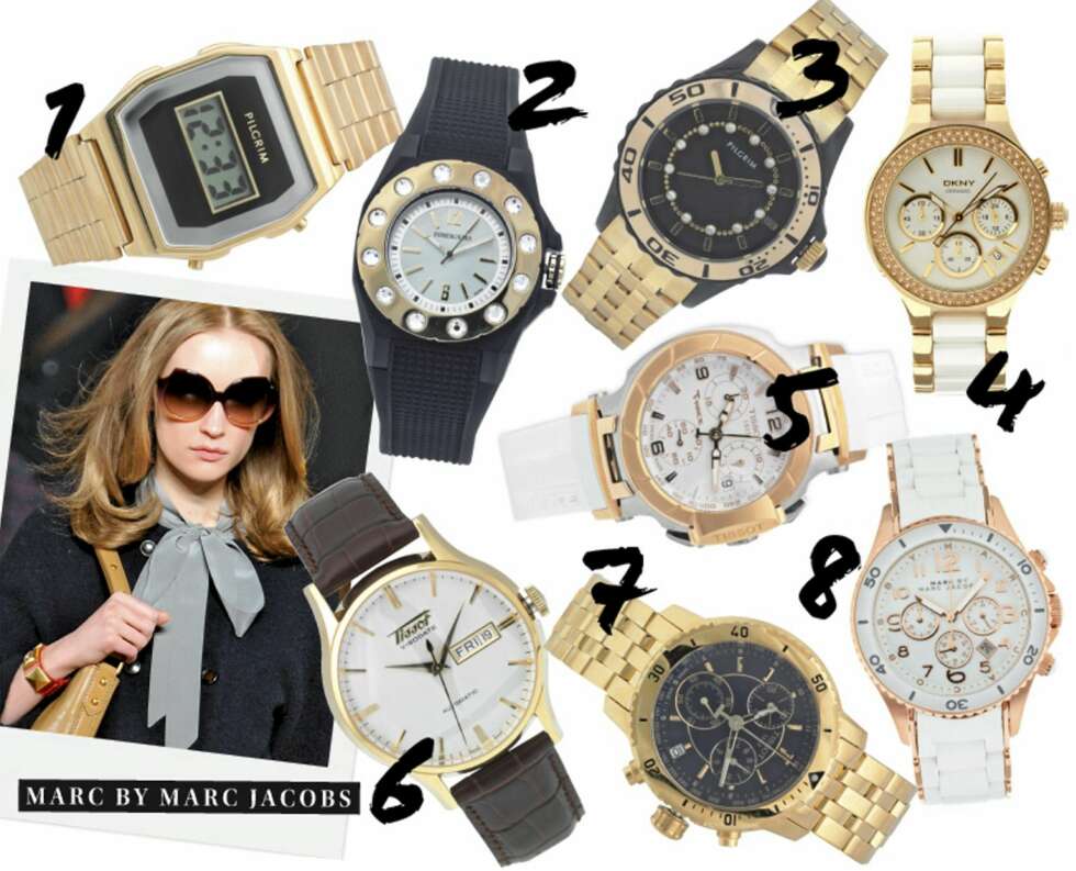 HERREINSPIRERT: 1. Pilgrim (kr 599) 2. Dyrberg/Kern (kr 1199) 3. Pilgrim (kr 849) 4. DKNY (kr 2750) 5. Tissot (kr 4695) 6. Tissot (kr 4495) 7. Tissot (kr 4495) 8. Marc by Marc Jacobs (kr 1900) HERREINSPIRERT: 1. Pilgrim (kr 599) 2. Dyrberg/Kern (kr 1199) 3. Pilgrim (kr 849) 4. DKNY (kr 2750) 5. Tissot (kr 4695) 6. Tissot (kr 4495) 7. Tissot (kr 4495) 8. Marc by Marc Jacobs (kr 1900)