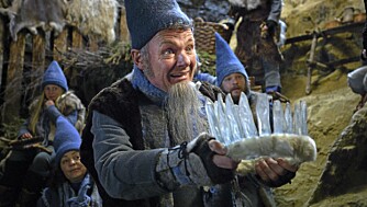 Per Christan Ellefsen spiller blånissen Rimspå i Blåfjell... Per Christan Ellefsen spiller blånissen Rimspå i Blåfjell...