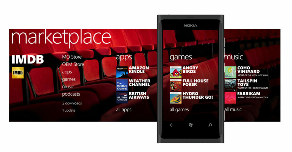 UTVALG: Det er langt fra like mange apper å velge mellom på Windows Phone 7 som Android og iPhone, men utvalget har tatt seg opp siden lanseringen for et år siden. UTVALG: Det er langt fra like mange apper å velge mellom på Windows Phone 7 som Android og iPhone, men utvalget har tatt seg opp siden lanseringen for et år siden.