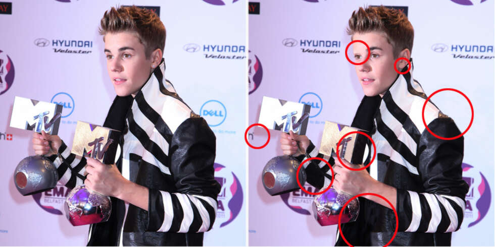 FEIL I FLENG: Mange fant ut hva som var galt med Justin. FEIL I FLENG: Mange fant ut hva som var galt med Justin.