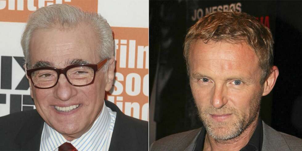 Martin Scorsese (t.v.) er Jo Nesbøs favorittregissør. Nå skal den gamle mesteren hjelpe Harry Hole på veien fra bok til lerret. Martin Scorsese (t.v.) er Jo Nesbøs favorittregissør. Nå skal den gamle mesteren hjelpe Harry Hole på veien fra bok til lerret.