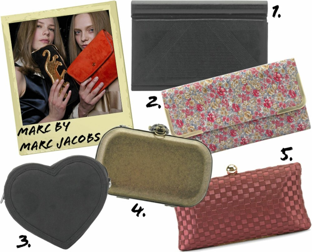 LITIEN OG LEKKER: 1. Whyred (kr 2600) 2. Accessorize (kr 325) 3. HM (kr 149) 4. HM (kr 249) 5. Pieces (kr 250) LITIEN OG LEKKER: 1. Whyred (kr 2600) 2. Accessorize (kr 325) 3. HM (kr 149) 4. HM (kr 249) 5. Pieces (kr 250)
