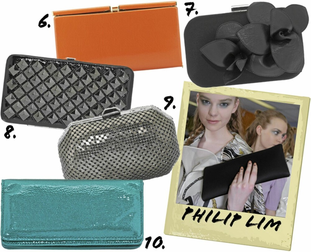 LITEN OG LEKKER: 6. Accessorize (kr 325) 7. Karen Millen (kr 1299) 8. Glitter (kr 199) 9. Margit Brandt (kr 699) 10. Linedex (kr 129) LITEN OG LEKKER: 6. Accessorize (kr 325) 7. Karen Millen (kr 1299) 8. Glitter (kr 199) 9. Margit Brandt (kr 699) 10. Linedex (kr 129)