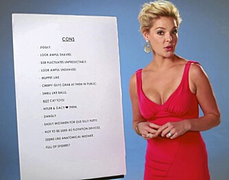 Katherine Heigl gir deg mange gode grunner til å mislike baller. Katherine Heigl gir deg mange gode grunner til å mislike baller.