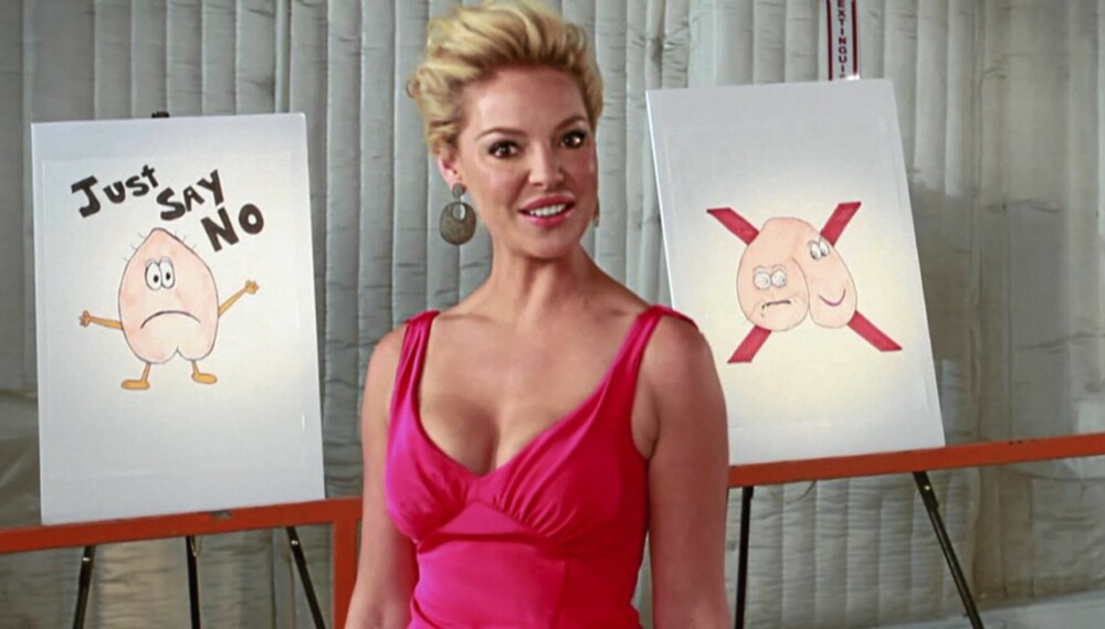 Katherine Heigl slår et slag for obligatorisk kastrering. Katherine Heigl slår et slag for obligatorisk kastrering.