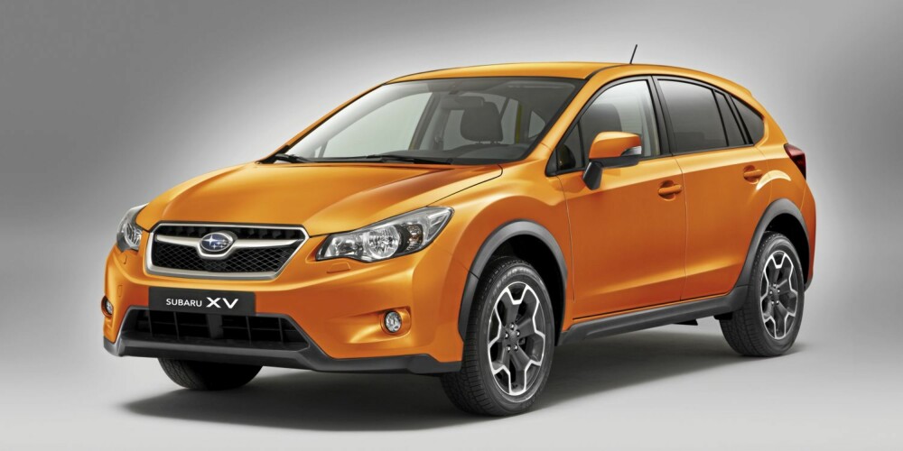 FAMILIEFJES: Det er ikke vanskelig å se likheten til Subaru Legacy. FAMILIEFJES: Det er ikke vanskelig å se likheten til Subaru Legacy.