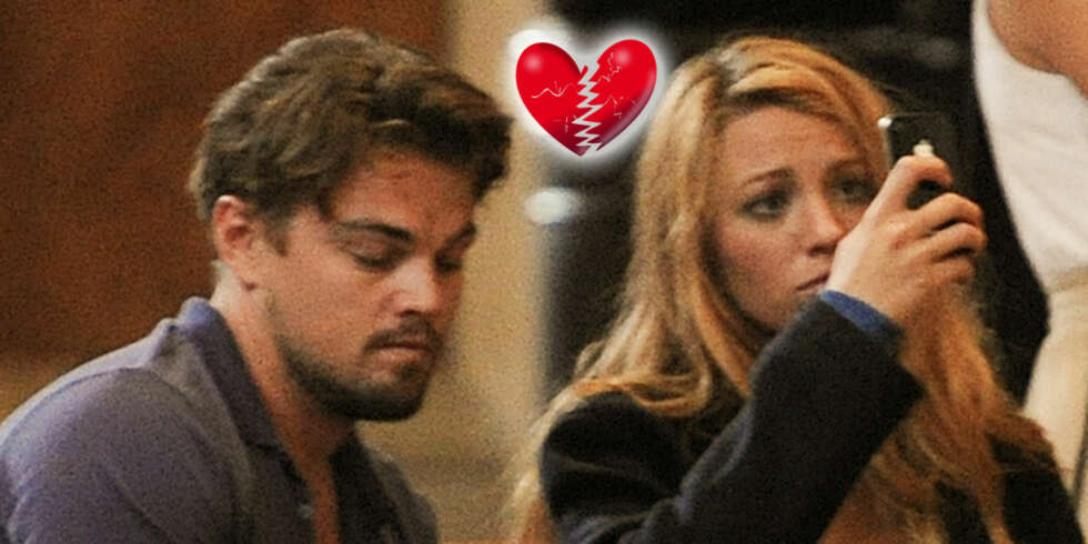 SKULLE IKKE SLUPPET TAKET: Leonardo og Blake hadde en kort, men minneverdig romanse. SKULLE IKKE SLUPPET TAKET: Leonardo og Blake hadde en kort, men minneverdig romanse.