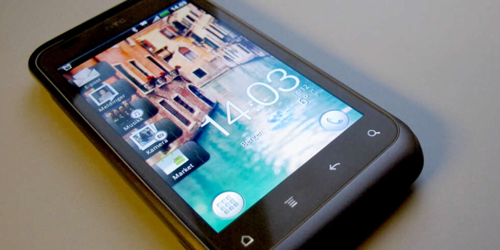 LEKKER: HTC Rhyme gir bra kvalitetsfølelse. LEKKER: HTC Rhyme gir bra kvalitetsfølelse.