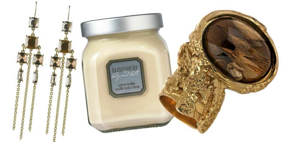 UNDER TREET? Øredobber fra Dyrberg/ Kern, krem fra Laura Mercier og ring fra YSL. UNDER TREET? Øredobber fra Dyrberg/ Kern, krem fra Laura Mercier og ring fra YSL.