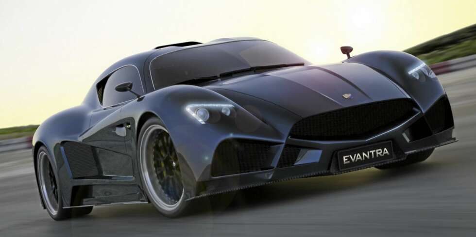 UDØDELIG: Dette er Evantra, signert F & M by Mazzanti Automobili. (Alle foto: F & M by Mazzanti Automobili) UDØDELIG: Dette er Evantra, signert F & M by Mazzanti Automobili. (Alle foto: F & M by Mazzanti Automobili)