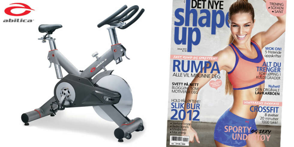 Si hva du mener om ShapeUp, og vinn denne innesykkelen til en verdi av kr 10 000! Si hva du mener om ShapeUp, og vinn denne innesykkelen til en verdi av kr 10 000!