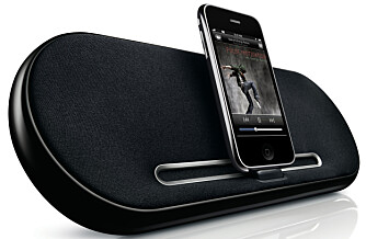 FOR iPHONE/iPOD: Philips Fidelio 7500 - høyttalerdokking for iPhone/iPod. Liten, bærbar, har batteri. Verdi kr 990. Denne kan bli din. FOR iPHONE/iPOD: Philips Fidelio 7500 - høyttalerdokking for iPhone/iPod. Liten, bærbar, har batteri. Verdi kr 990. Denne kan bli din.