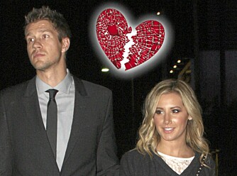 Ashley Tisdale og Scott Speer brøt leir etter to år sammen. Ashley Tisdale og Scott Speer brøt leir etter to år sammen.
