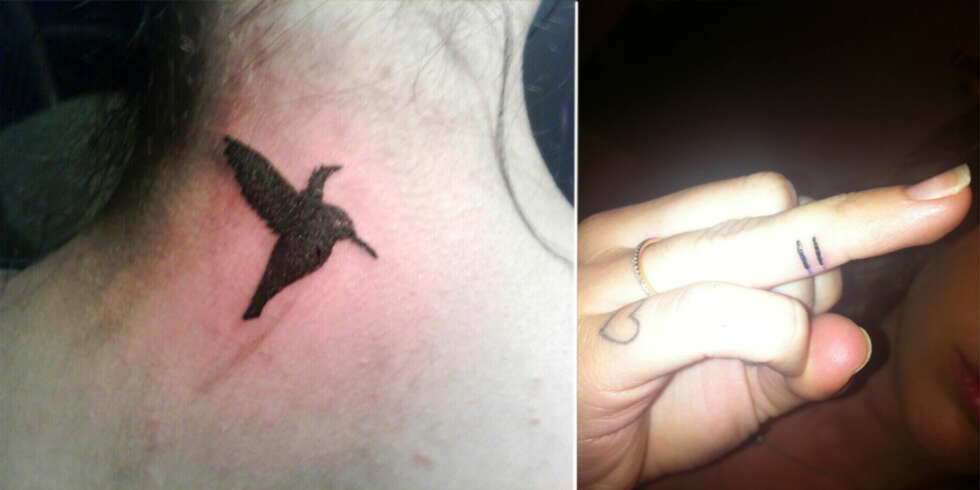 SMÅTT OG GODT: Miley har en svakhet for små, nette tatoveringer. Alle betyr noe spesielt, bedyrer hun. SMÅTT OG GODT: Miley har en svakhet for små, nette tatoveringer. Alle betyr noe spesielt, bedyrer hun.