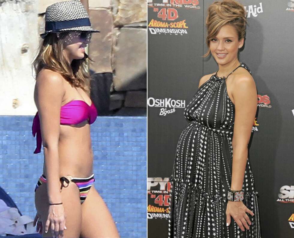 NÅ OG DA: Jessica Alba på nyttårsferie i Cabo San Lucas, Mexico. Høygravid på premieren til "Spy Kids: All the Time in the World" i slutten av juli. NÅ OG DA: Jessica Alba på nyttårsferie i Cabo San Lucas, Mexico. Høygravid på premieren til "Spy Kids: All the Time in the World" i slutten av juli.