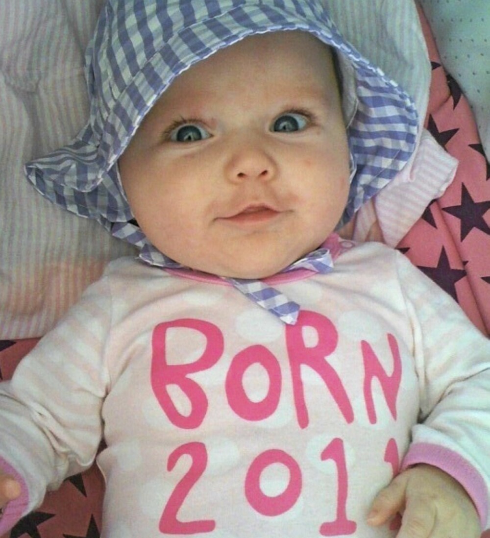 Månedens BAM-baby i juni, Ida. Månedens BAM-baby i juni, Ida.