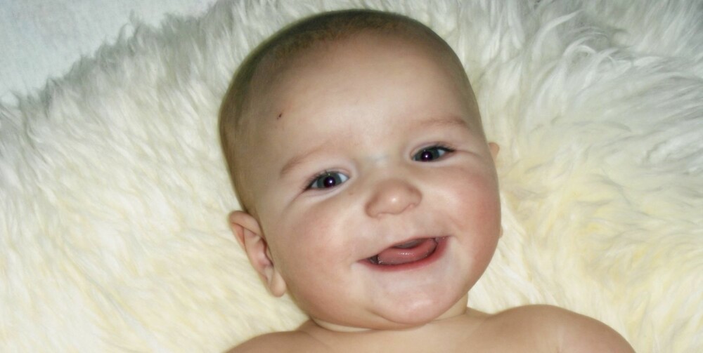 Benjamin ble månedens BAM-baby i januar Benjamin ble månedens BAM-baby i januar