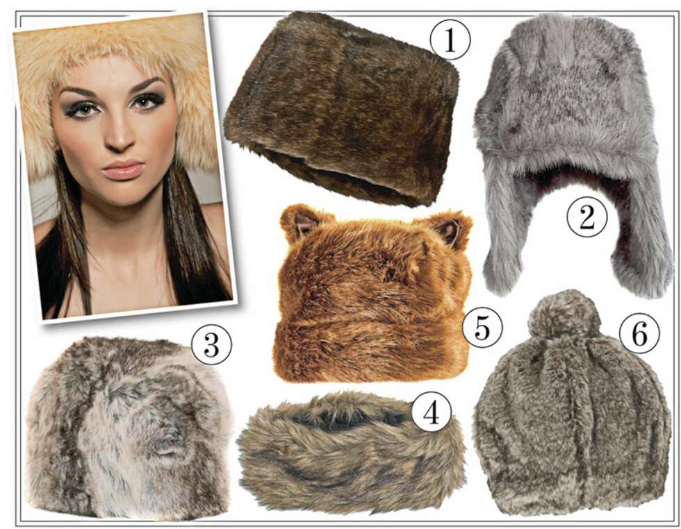 PELSLUER: En tradisjonell Ushanka-lue, eller hva med en kosakk-variant? PELSLUER: En tradisjonell Ushanka-lue, eller hva med en kosakk-variant?