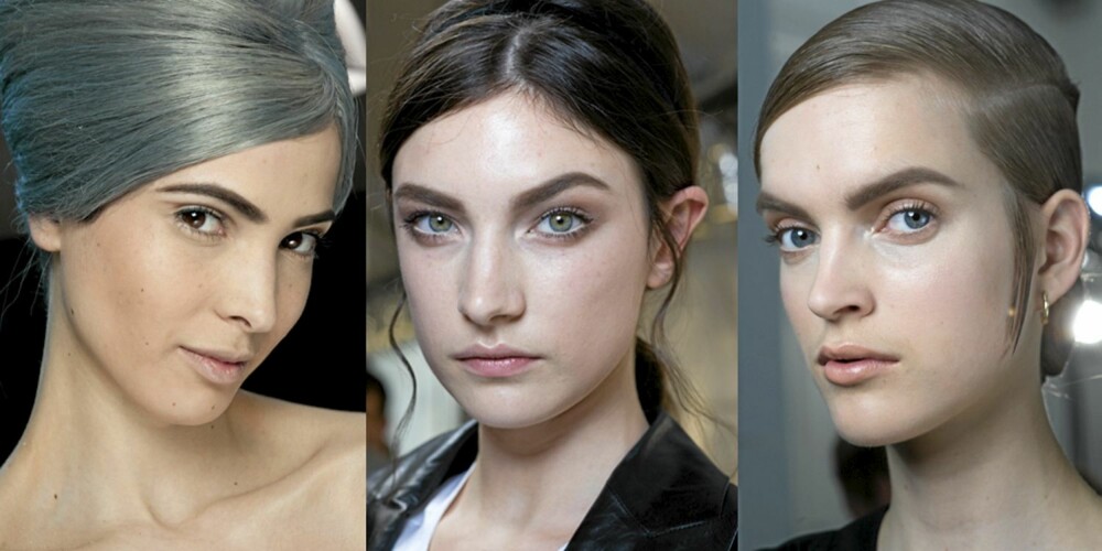 STORE BRYN: I høst skal øynebrynene være store og mørke, slik som hos Jean Paul Gaultier, Valentino og YSL. STORE BRYN: I høst skal øynebrynene være store og mørke, slik som hos Jean Paul Gaultier, Valentino og YSL.