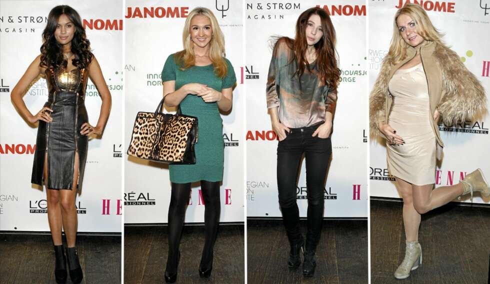 FASHIONISTAS: Mimi Blix, Pia Haraldsen, Linnea Dale og Nadya Khamitskaya. FASHIONISTAS: Mimi Blix, Pia Haraldsen, Linnea Dale og Nadya Khamitskaya.