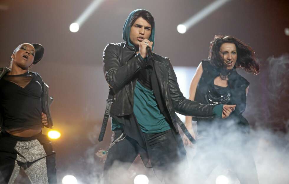 TIL FINALEN: Tooji sang seg til finaleplass i «Melodi Grand Prix». TIL FINALEN: Tooji sang seg til finaleplass i «Melodi Grand Prix».