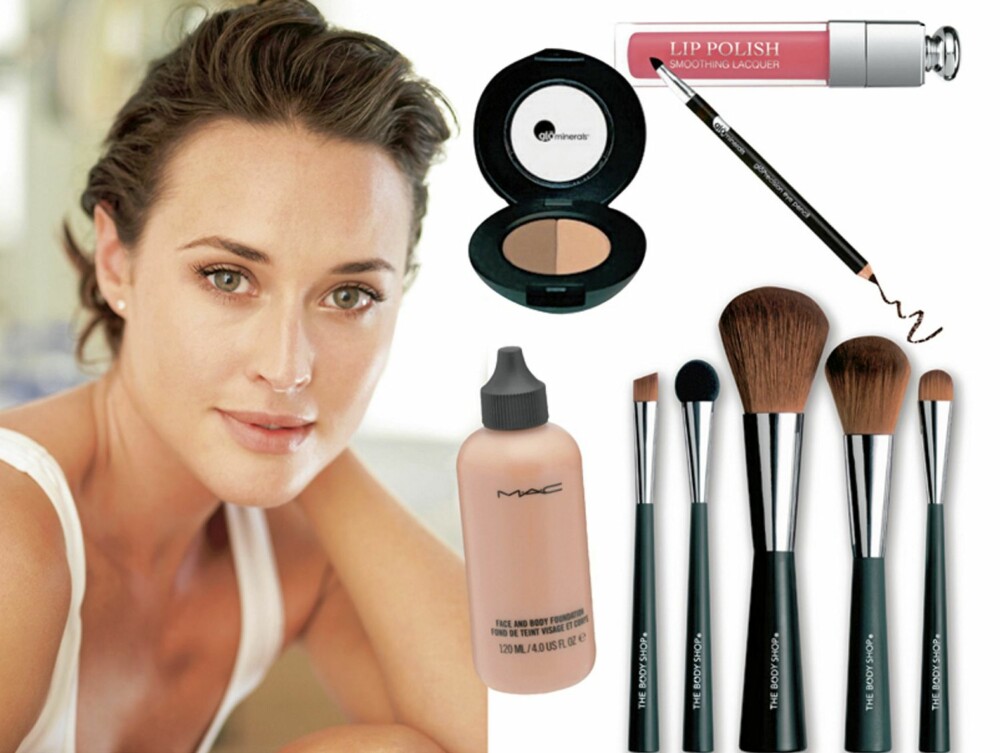 SMINKETIPS: Face and Body Foundation fra Mac smitter ikke av på klærne, det liker vi! Ha gjerne foundation din i flere farger, så kan du blande deg til den perfekte nyansen til din hud. Form og fyll inn brynene dine med enten brynspudderet eller brynsblyanten til GloMinerals. Rosa lepper er lekkert, og fargen din finner du ved å inspisere fargen på tannkjøttet ditt. Denne lekre saken er fra Dior. Tåler du ikke ektehårspensler så godt? Noen blir røde og prikkete av det, så da bør du heller gå for syntetiske. Vi liker disse fra The Body Shop. SMINKETIPS: Face and Body Foundation fra Mac smitter ikke av på klærne, det liker vi! Ha gjerne foundation din i flere farger, så kan du blande deg til den perfekte nyansen til din hud. Form og fyll inn brynene dine med enten brynspudderet eller brynsblyanten til GloMinerals. Rosa lepper er lekkert, og fargen din finner du ved å inspisere fargen på tannkjøttet ditt. Denne lekre saken er fra Dior. Tåler du ikke ektehårspensler så godt? Noen blir røde og prikkete av det, så da bør du heller gå for syntetiske. Vi liker disse fra The Body Shop.