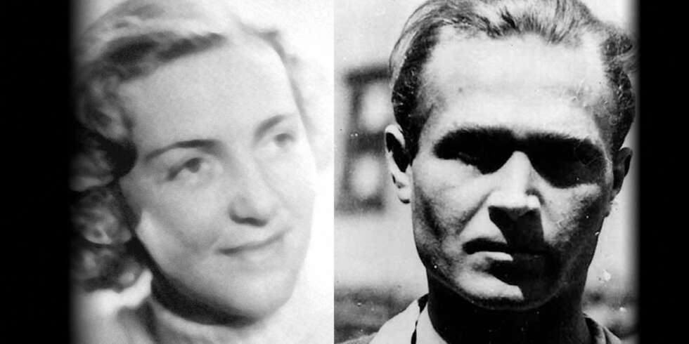 Siegfried Fehmer og Anne Marie Breien. Siegfried Fehmer og Anne Marie Breien.