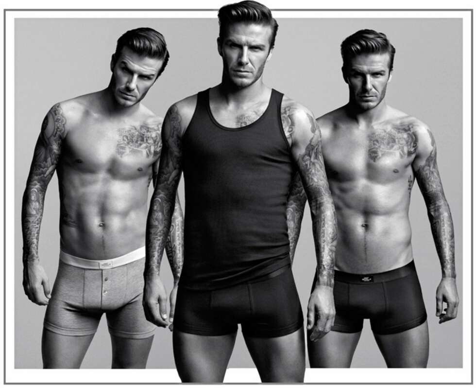 DAVID BECKHAM: Nå er det herr Beckham som står for designet. Undertøyskolleksjonen som er ute nå er både designet av og frontet av David Beckham DAVID BECKHAM: Nå er det herr Beckham som står for designet. Undertøyskolleksjonen som er ute nå er både designet av og frontet av David Beckham