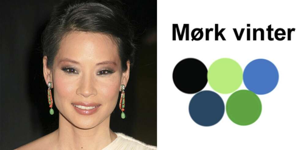 VINTER: Lucy Liu faller under kategorien mørk vinter, med sine mer kjølige undertoner. Hvis du er det samme er dette noen av fargene du kler aller best. VINTER: Lucy Liu faller under kategorien mørk vinter, med sine mer kjølige undertoner. Hvis du er det samme er dette noen av fargene du kler aller best.