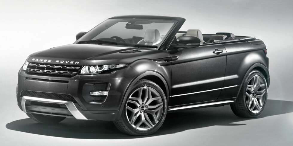 WOW: Toppløse Evoque er definitivt ikke bilen for den som ønsker å holde lav profil. WOW: Toppløse Evoque er definitivt ikke bilen for den som ønsker å holde lav profil.