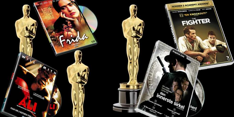 Her er vinnerne av «Frida», «The Fighter», «Ali» og «Den innerste sirkel». Her er vinnerne av «Frida», «The Fighter», «Ali» og «Den innerste sirkel».