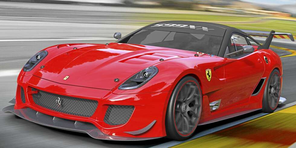 SPRE DIN VINGE: Ferrari 599XX Evolution - når 599XX med sine 700 hk blir for tamt. SPRE DIN VINGE: Ferrari 599XX Evolution - når 599XX med sine 700 hk blir for tamt.