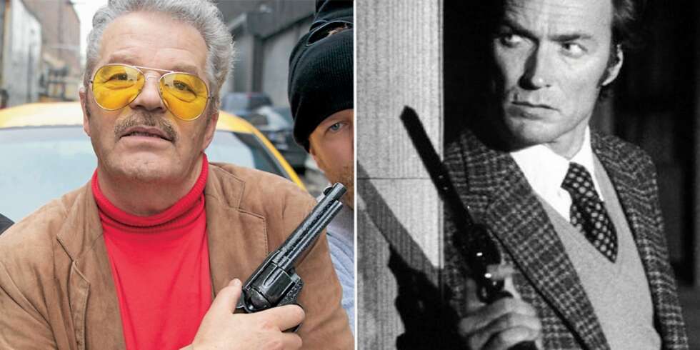 DIRTY MARTIN: Litt kortere lunte og revolverløp, men like tøff. Martin Schanche går i Dirty Harrys fotspor i New York. DIRTY MARTIN: Litt kortere lunte og revolverløp, men like tøff. Martin Schanche går i Dirty Harrys fotspor i New York.