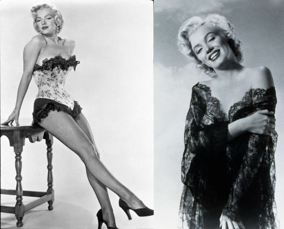 1950-TALLET: I dette tiåret kom kurvene for fullt tilbake. Det skulle gå inn og ut på de rette stedene. Marilyn var en av de største forbildene. 1950-TALLET: I dette tiåret kom kurvene for fullt tilbake. Det skulle gå inn og ut på de rette stedene. Marilyn var en av de største forbildene.