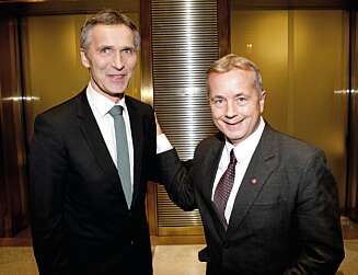 GODE KOLLEGER: Knut Storberget har hatt et tett og nært samarbeid med statsminister Jens Stoltenberg under sine seks år som justisminister. GODE KOLLEGER: Knut Storberget har hatt et tett og nært samarbeid med statsminister Jens Stoltenberg under sine seks år som justisminister.