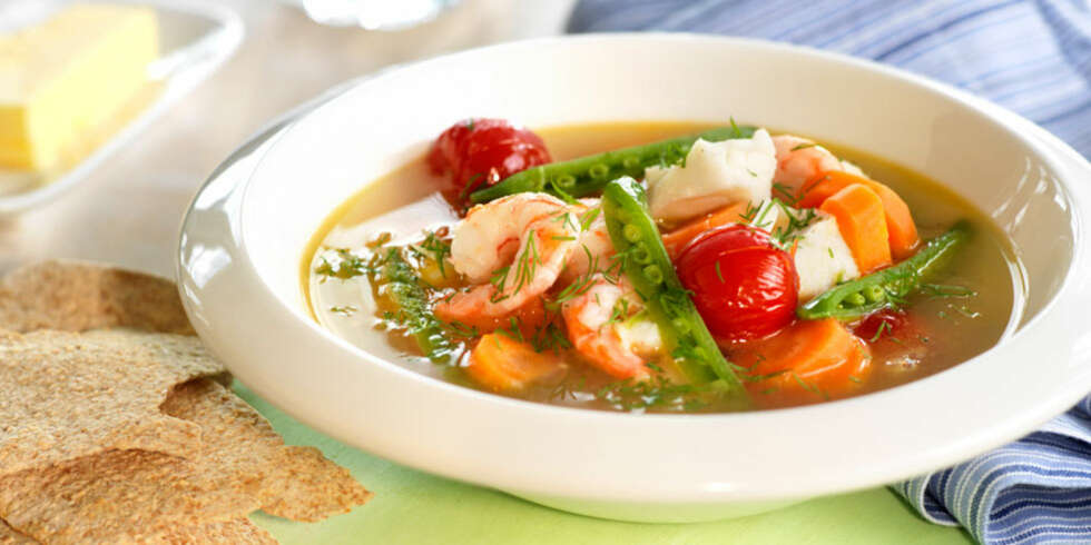 Dagens rett: Klar fiskesuppe Dagens rett: Klar fiskesuppe