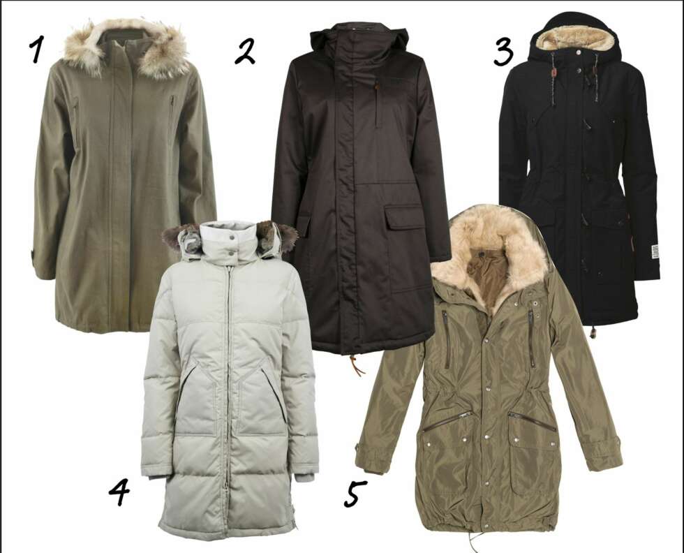 PARKAS; MIDT PÅ TREET PARKAS; MIDT PÅ TREET