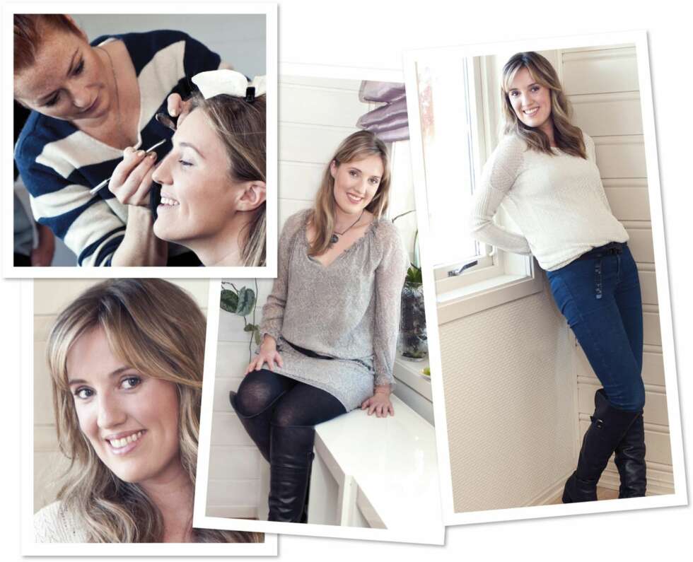 NY GIV: Med litt sminke og enkle grep fant Christina Yvonne igjen piffen. Kjolen hun har på seg ble ganske så annerledes med et hoftebelte til, og kan brukes med dressjakke på jobben - og uten dressjakke hvis hun skal ut med jentene etter jobben. Støvlettene er praktiske og kule og kan brukes til det meste. NY GIV: Med litt sminke og enkle grep fant Christina Yvonne igjen piffen. Kjolen hun har på seg ble ganske så annerledes med et hoftebelte til, og kan brukes med dressjakke på jobben - og uten dressjakke hvis hun skal ut med jentene etter jobben. Støvlettene er praktiske og kule og kan brukes til det meste.