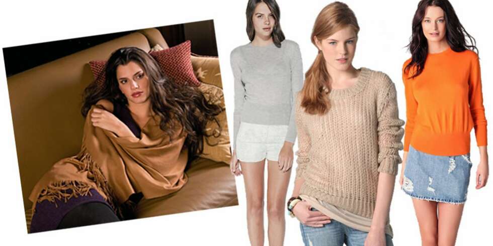 VERDENS MEST EKSKLUSIVE: Fra venstre; Kanskje verdens dyreste sjal i vikunjaull fra Kuna.com.pe, ca kr 12 750. Genser i kashmir fra Acne, kr 2997. Genser i mohair fra Juicy Couture, kr 782. Genser i kashmir fra Acne, kr 2720. VERDENS MEST EKSKLUSIVE: Fra venstre; Kanskje verdens dyreste sjal i vikunjaull fra Kuna.com.pe, ca kr 12 750. Genser i kashmir fra Acne, kr 2997. Genser i mohair fra Juicy Couture, kr 782. Genser i kashmir fra Acne, kr 2720.