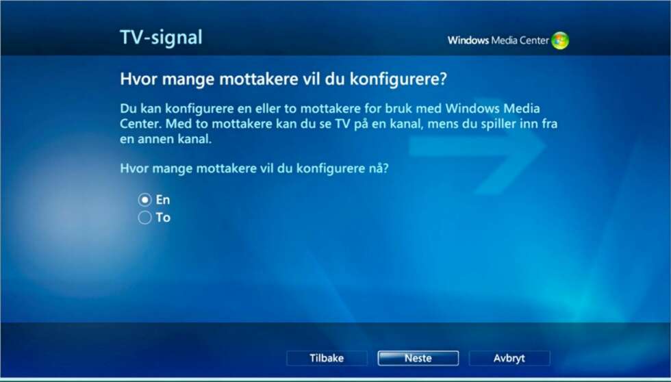 Hvis du har to identiske dekodere fra samme TV-tjenesteleverandør, krysser du av for to set-top-bokser. Hvis ikke krysser du av for én, og trykker neste. Hvis du har to identiske dekodere fra samme TV-tjenesteleverandør, krysser du av for to set-top-bokser. Hvis ikke krysser du av for én, og trykker neste.