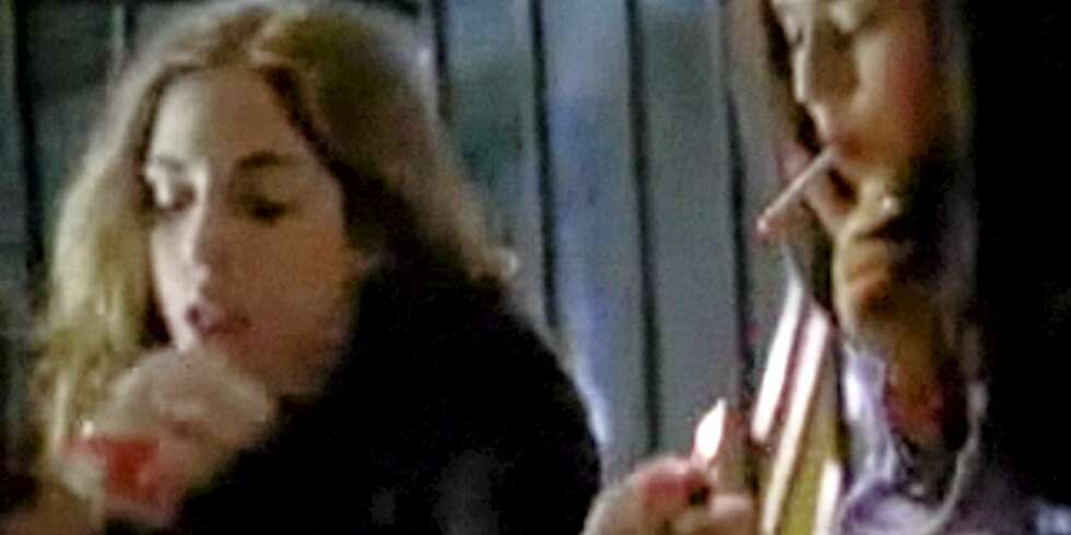 LILLE GAGA: Stefani Germanotta (15) spilte en av AJs små veninner i Sopranos. LILLE GAGA: Stefani Germanotta (15) spilte en av AJs små veninner i Sopranos.