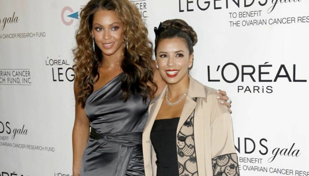Beyoncé Knowles og Eva Longoria Beyoncé Knowles og Eva Longoria